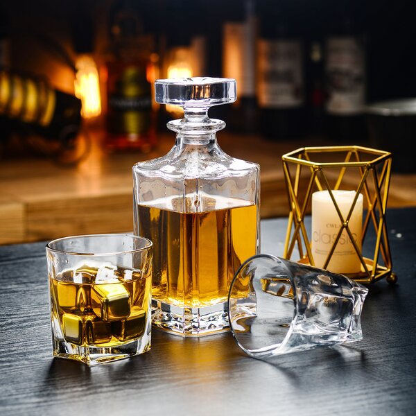 Whiskey Decanter Glass Set | Wayfair.co.uk
